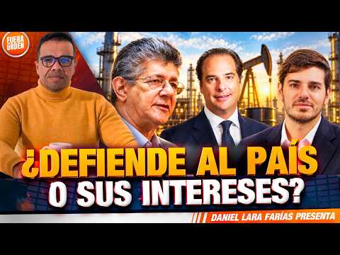 Ramos Allup y sus hijos: la polémica por el acuerdo petrolero con Trump