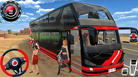 Realistic Bus Simulator - Pick Up Passenger on Time 💥 Bus Game 2025 Android Gameplay 