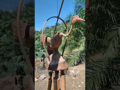 Kerajinan Bambu Kreatif #shorts