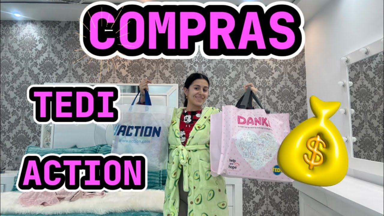 🛍️🤑COMPRITAS DE ACTION Y TEDI🤑🛍️