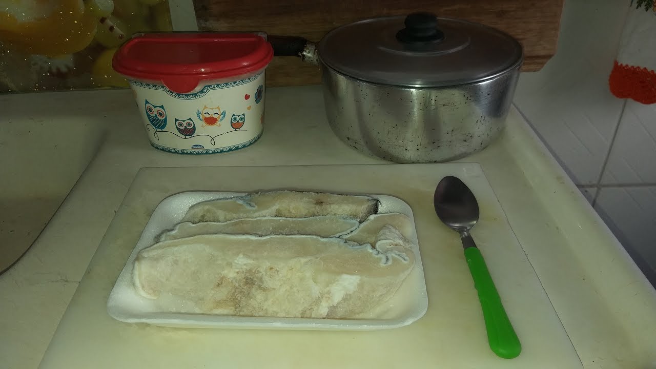Como Tirar o Sal do Bacalhau em 6 Minutos YouTube