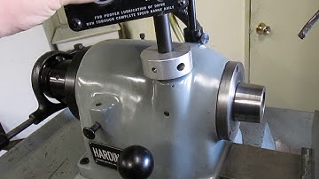 NICE! HARDINGE 9" SECOND OPERATION VARIABLE-SPEED TURRET LATHE - #DSM-59