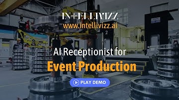 AI Receptionist for Event Production Companies Demo - Intellivizz AI