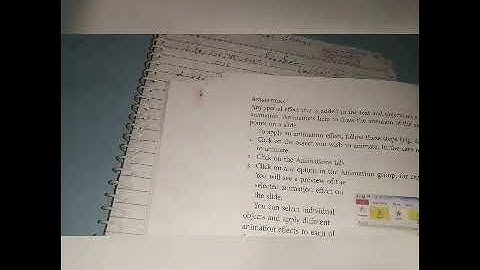 Class 5 Computer Ch-6 Formatting a presentation (Animations and Transitions)