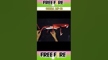 Cobra Mp40 Making With Cardboard #freefire #shorts