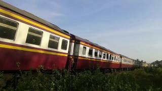 SRT. ALSTHOM 4132 ขบวนรถเร็วที่ 167 กรุงเทพ-กันตัง