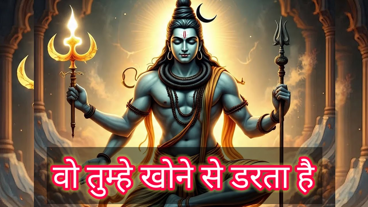 Shiv ka sandesh today | वो तुम्हे खोने से डरता है | shiv sandesh | mahadev ka sandesh | universe 