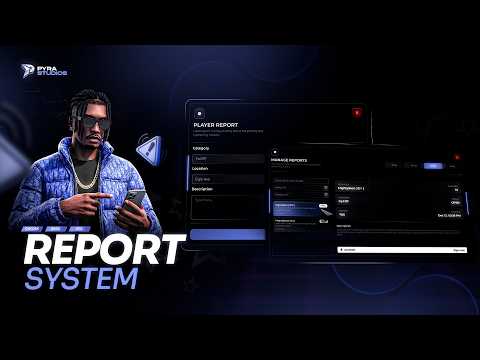 Pyra Studios | Report System | [ESX, QBOX, QBCORE] | Pyra Reports