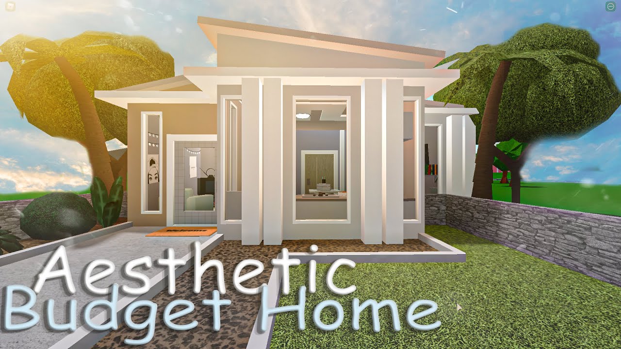 ROBLOX | Bloxburg : 9k -Aesthetic Budget Home - (NO GAMEPASS) - YouTube