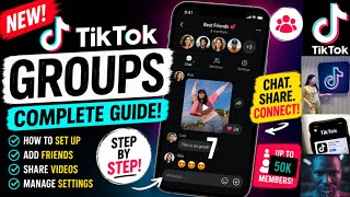 Tiktok New Update: Introducing Tiktok Groups for Creators ( Step By Step Guide)