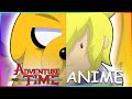Adventure Time ANIME Op 1 NARUTO Crossover