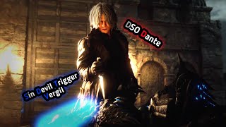 DSO Dante VS Sin Devil Trigger Vergil
