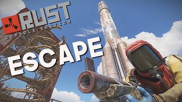 Escaping Launch site! | Rust Console Edition 🏹 Official PvP