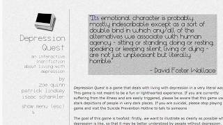 Depression Quest (no commentary)
