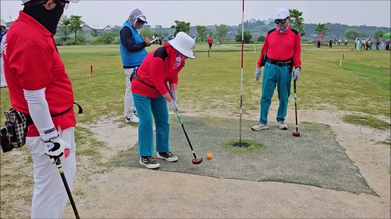 파크골프 전주 온고을 한마음대회 2(파크골프)  경기 및 응원