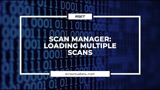 RSET Getting Started BONUS #1: Aligning Multiple Scans
