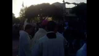 Sapri Sa durante la Santa Messa delle cresime celebrata da Mons De Luca 06 05 20