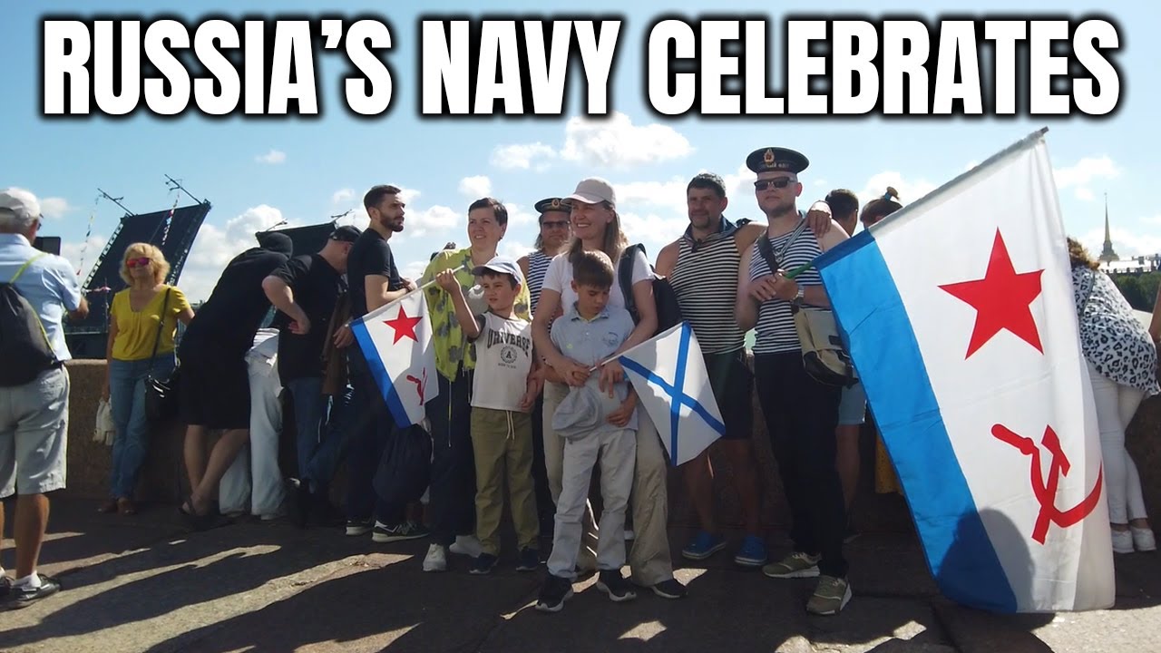 Десятки тысячи празднуют День ВМФ в России, реальный опыт в Санкт-Петербурге
