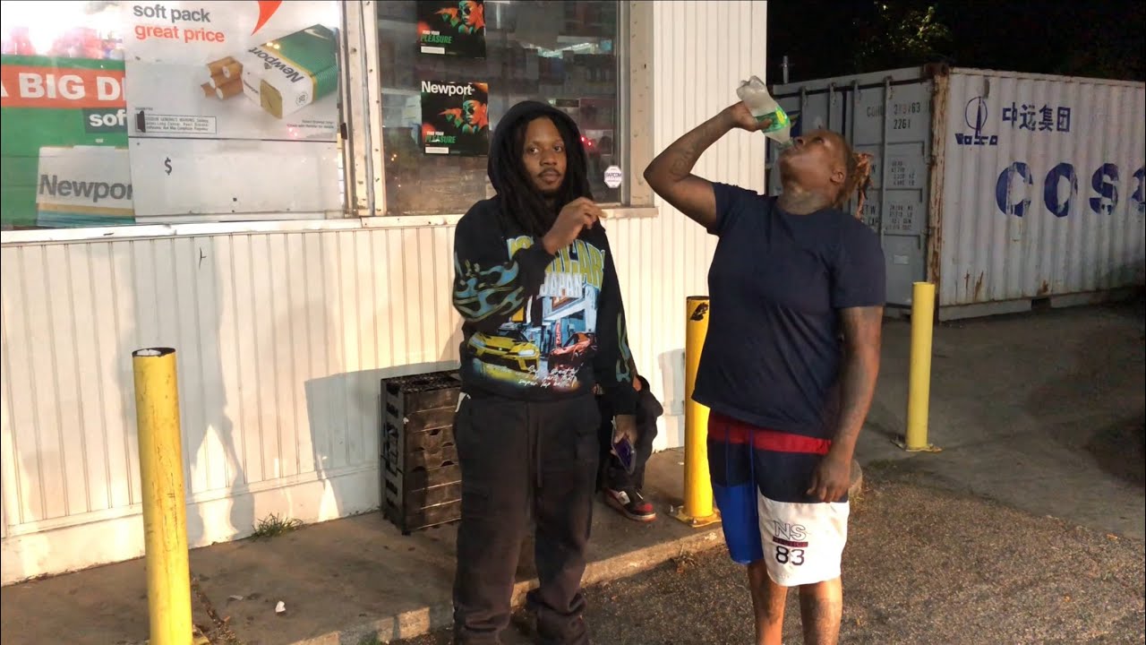Paying people in the hood to drink sprite!
