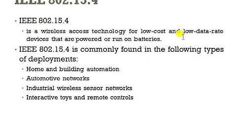 IOT mod2 IOT Access technology 1