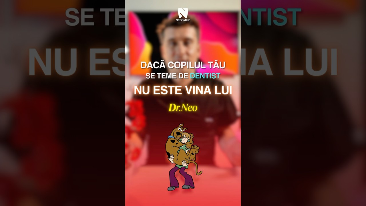 Ce faci dacă copilul tău se teme de dentist! 🧸