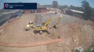 Picton High School Construction Time Lapse September 2019 - April 2020