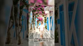 Ege Esintisi: Mavi ve Beyazın Huzuru 🌊Begonviller Arasında Bir Yaz #bodrum #shortvideo #shorts
