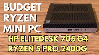 Powerful And Affordable Mini Pc Hp Elitedesk 705 G4