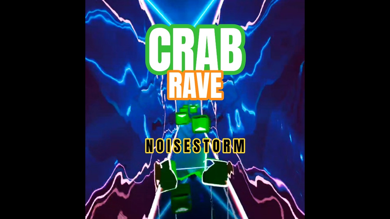 #noisestorm 'Crab Rave' || #beatsaber #vr #gaming #music #dance #flow #fitness #fyp #jedi #shorts
