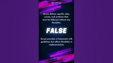 LEARN SCRUM 3: #ScrumGuide #Agile #Kanban #scaledagileframework #Lean #study #quiz #shorts