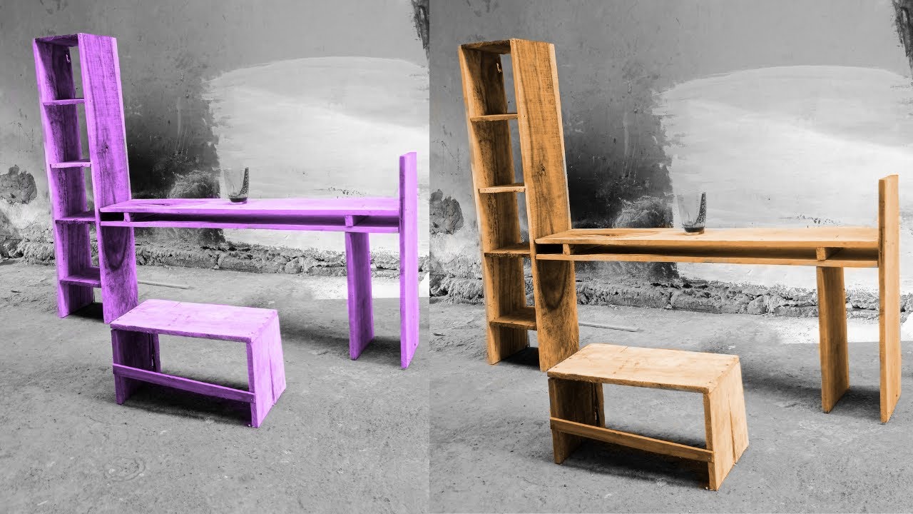 How to make coffee table from wood for your home garden DIY coffee