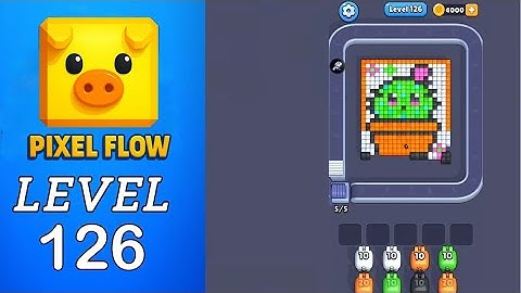 Pixel Flow Level 126 Walkthrough