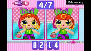 Popsy Princess Spot the Difference Gameplay & Walkthrough | Free at 123Games.App screenshot 5