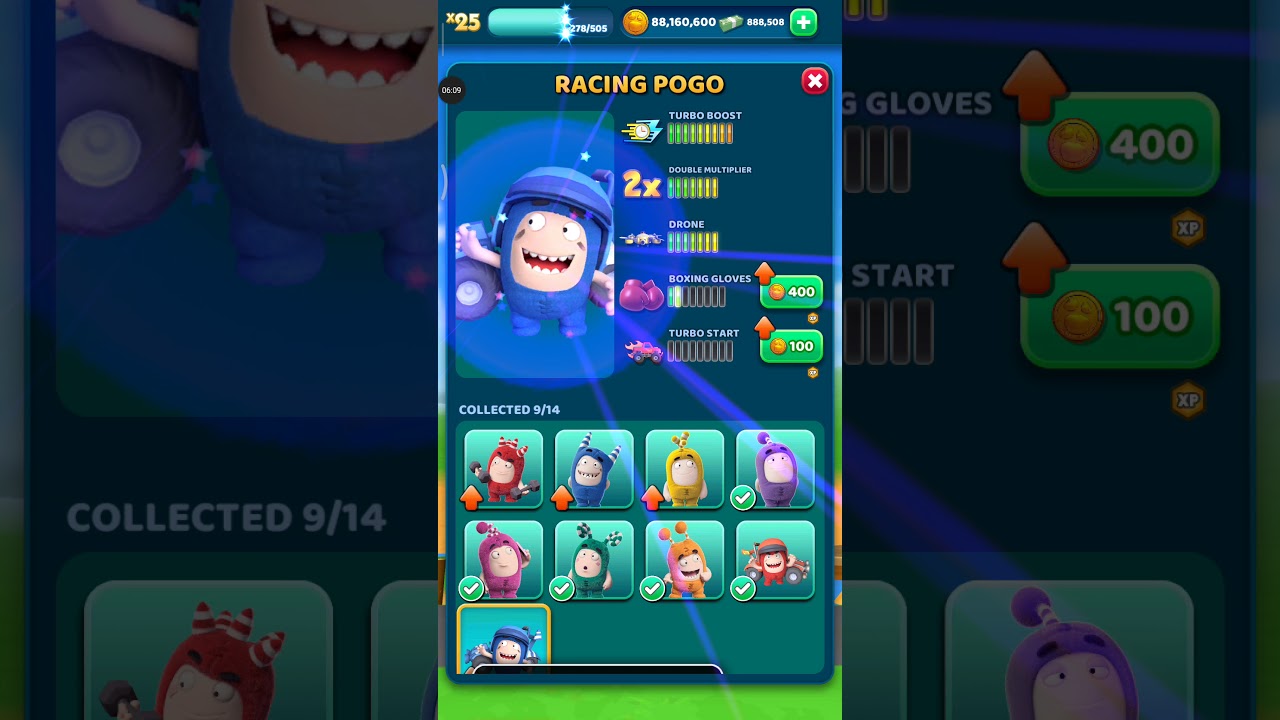 SUPER RICH !!! Buy All Characters Oddbods Turbo Run