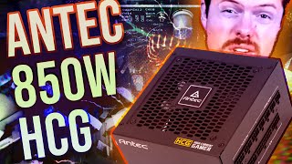 Antec HCG 850W Review - Long life time modular PSU with an 80 plus GOLD Rating!