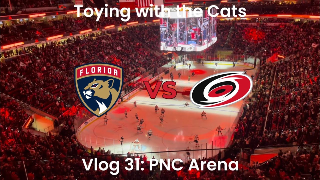 Toying with the Cats | Vlog 31: PNC Arena