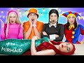 WHAT HAPPENED TO MERMAID ? || BARBIE, WEDNESDAY &amp; POMNI IN JAIL by 123 GO!