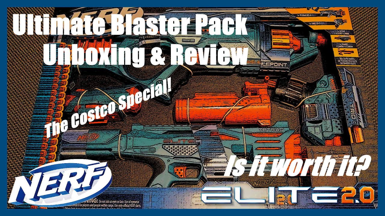 Nerf Elite 2.0 Ultimate Blaster 3-pack