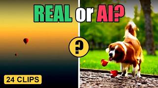 Real vs AI Video Quiz — 24 Clips, 12 Are Fake. Can You Tell? (Episode 11)
