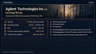 Agilent Technologies Q2 2026 Earnings: Strong Growth & Innovation Unveiled