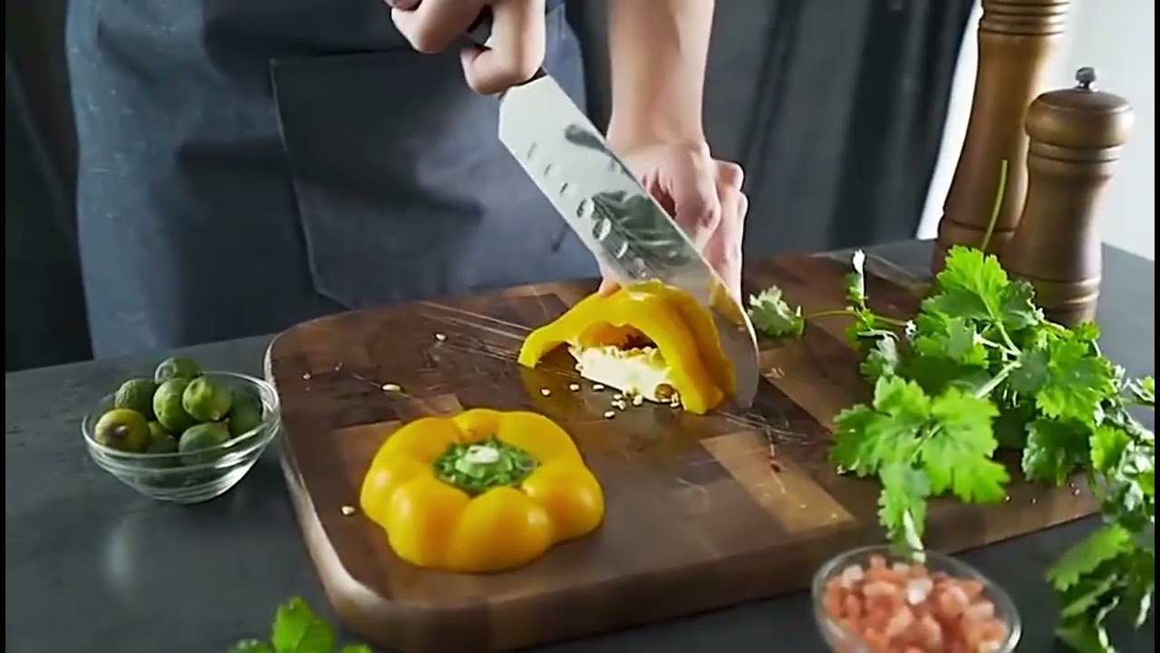 Damascus Steak Knife Set Kitchen Chef Knife Japan VG10 Premium Blue