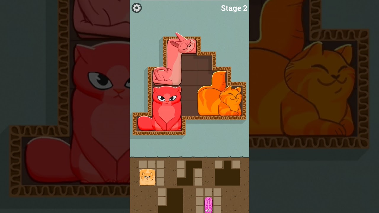 puzzles cat gameplay 🐱 