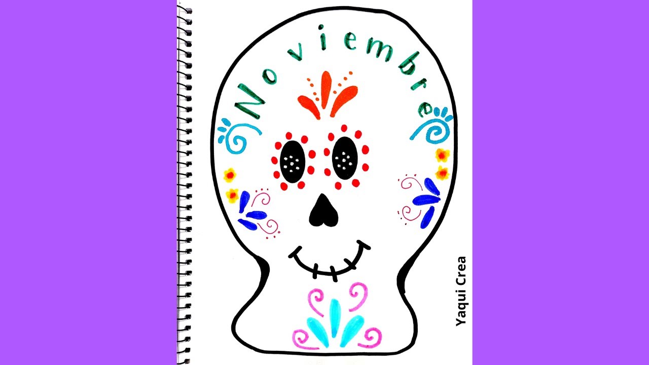 Portada del mes de Noviembre del Día de Muertos - thptnganamst.edu.vn