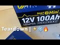 12V 100Ah Mini LiFePO4 Battery with Bluetooth | Test and Teardown