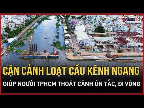A Closer Look at the New Canal Bridges Helping HCMC Residents Avoid Traffic and Detours