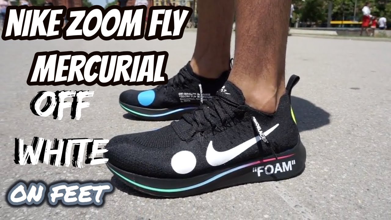 NIKE ZOOM FLY MERCURIAL x OFF WHITE On 