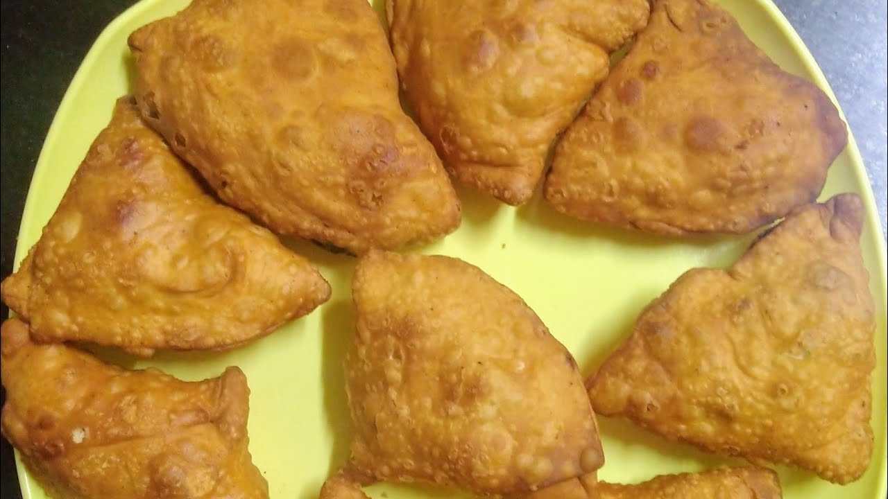 Homemade crispy samosas|kids snack recipe|tasty samosa recipe - YouTube