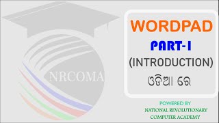 USER-INTERFACE of WORDPAD