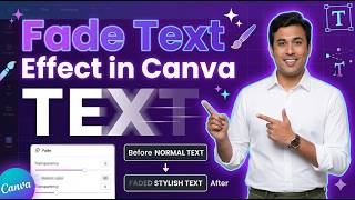 Canva Fade Text Effect Tutorial