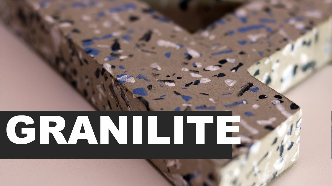 DIY GRANILITE FAKE | MINHA TÉCNICA EXCLUSIVA DE PINTURA COM EFEITO GRANILITE